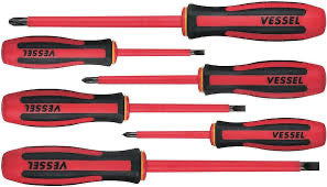 VESSEL"MEGADORA" Insulated Screwdriver set