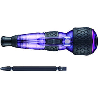 VESSEL 220USB Electric Ball Grip Screwdriver Plus 3 Speed Model Limited Edition Galaxy Purple