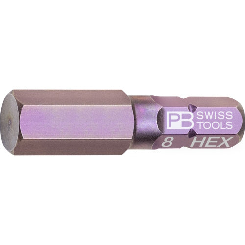 PB Swiss Tools  C6.210/8
PrecisionBit Inbus, 33 mm long, size 8 mm