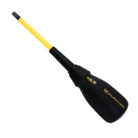 FUJIYA Electrician Screwdriver 100 mm Shaft Length, 554D-BG Minus 5.5mm