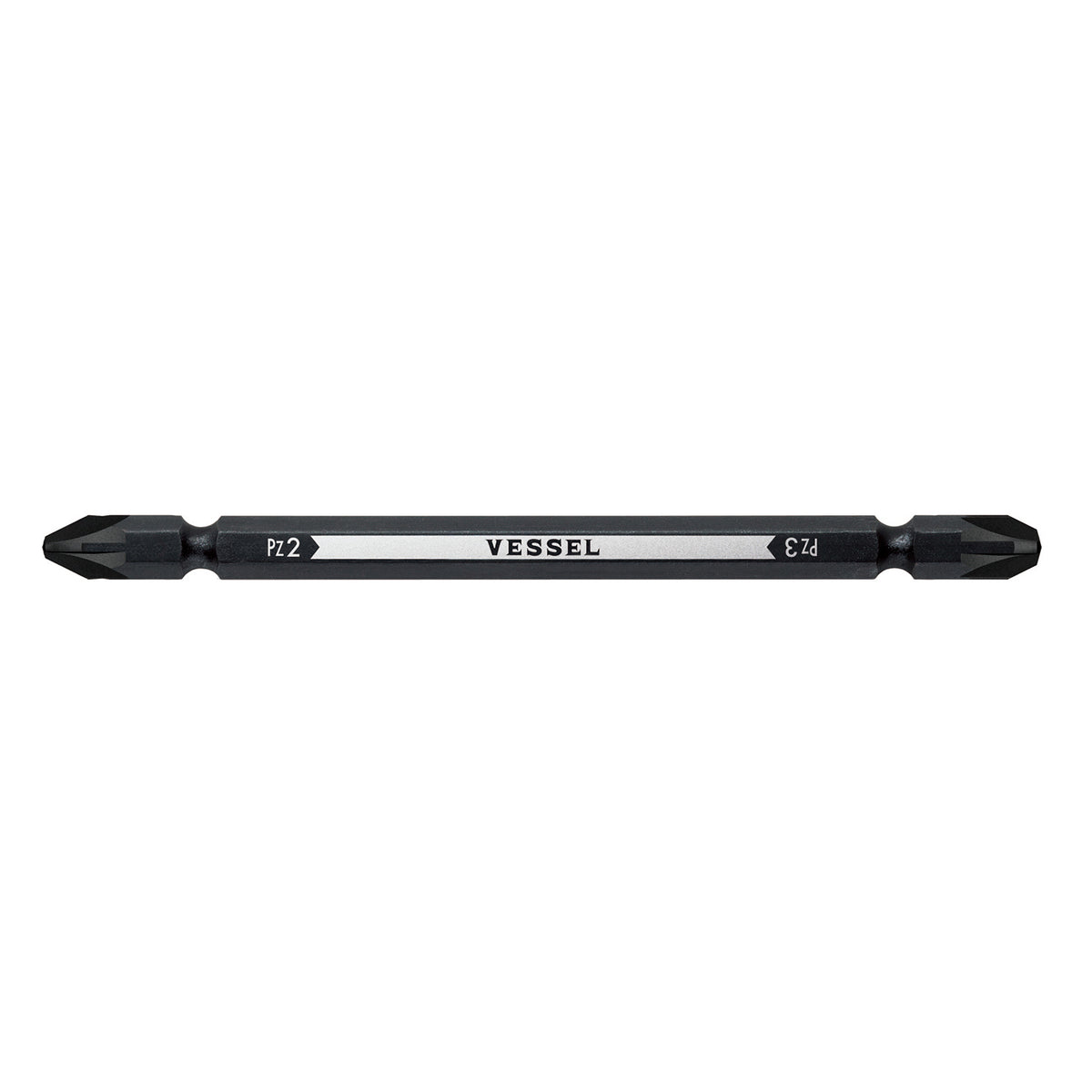 Vessel Double End Combi Bit 2-Piece set No.PZ142311(PZ2/PZ3 x 110 2PC Set) For Vessel usb screwdrivers