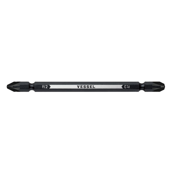 Vessel Double End Combi Bit 2-Piece set No.PZ142311(PZ2/PZ3 x 110 2PC Set) For Vessel usb screwdrivers