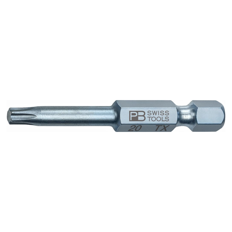 PB Swiss E6.400/20 PrecisionBit E6.3 Torx Screwdriver Bits T20 – 3 Pack