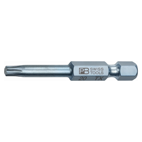 PB Swiss E6.400/20 PrecisionBit E6.3 Torx Screwdriver Bits T20 – 3 Pack