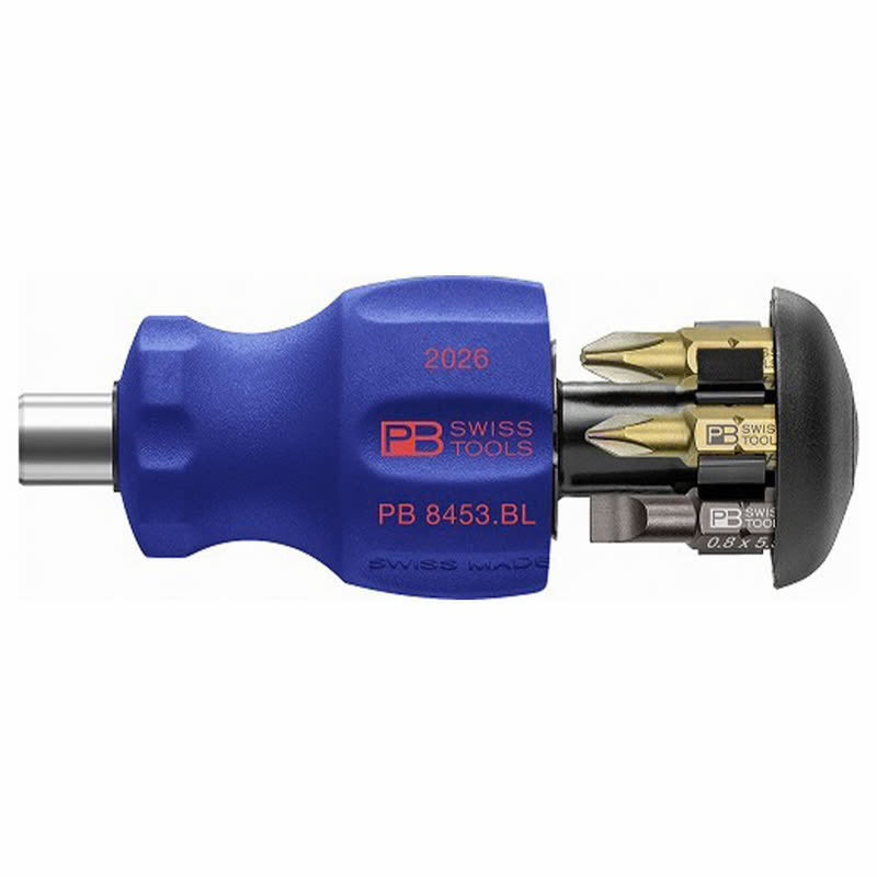 PB SWISS TOOLS Stubby Insider Screwdriver Blue (Japan Limited Edition 2026)