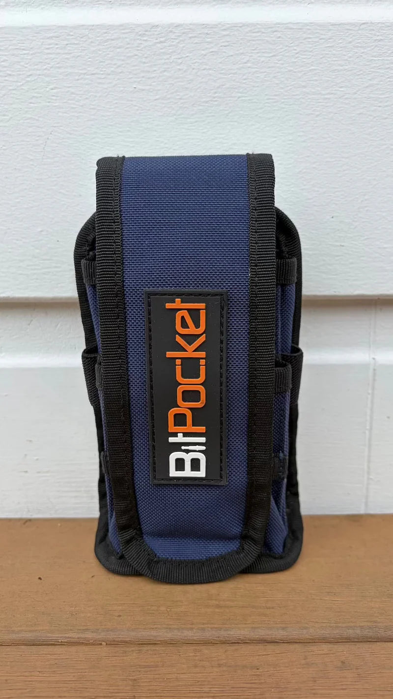 BitPocket Blue Coloured Clip Version (New Clip Design)