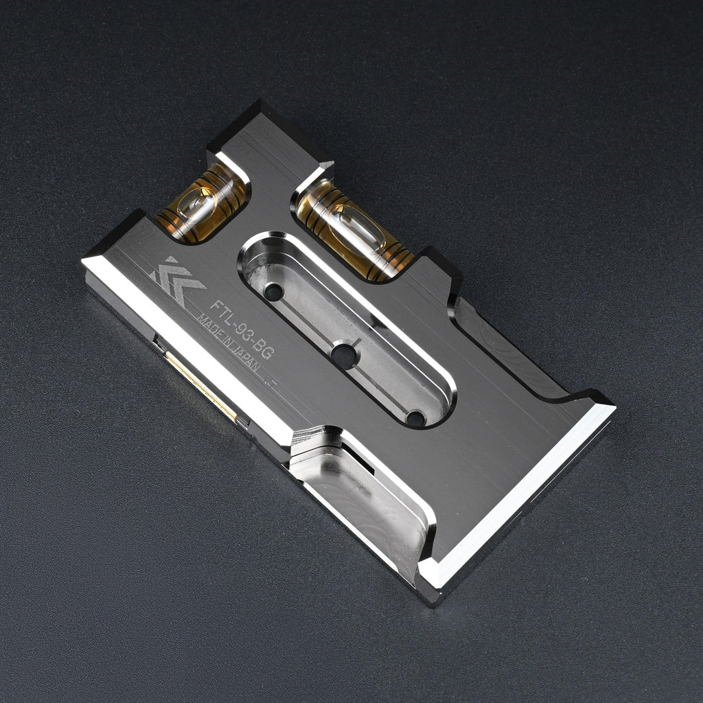 FUJIYA Kurokin FTL-93-BG Aluminum level (for switch box)