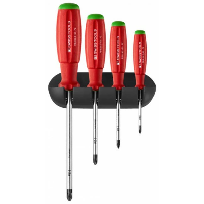 PB Swiss Tools PB 8243
SwissGrip screwdriver set with wall mount for pozidriv