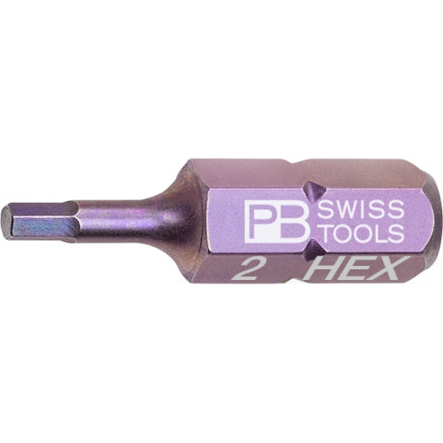 PB Swiss Tools  C6.210/2
PrecisionBit, 25 mm long, size 2 mm HEX