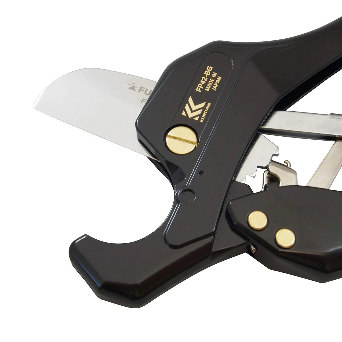 Bg Cutter Fujiya FP42-BG PVC Pipe Cutter Black Gold – Supreme handtools