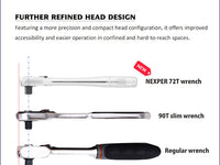 New Utoku Tools Nexper UT-NPR472 1/2 inch Slim head ratchet