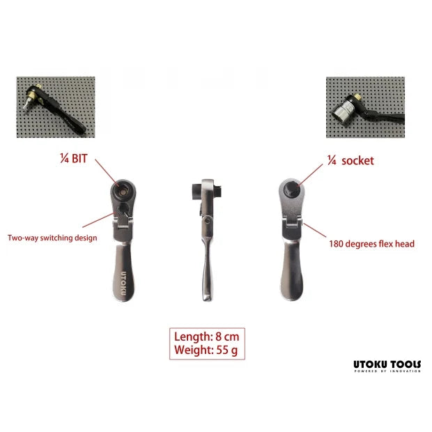 Utoku Mini Ratchet Titanium Violet