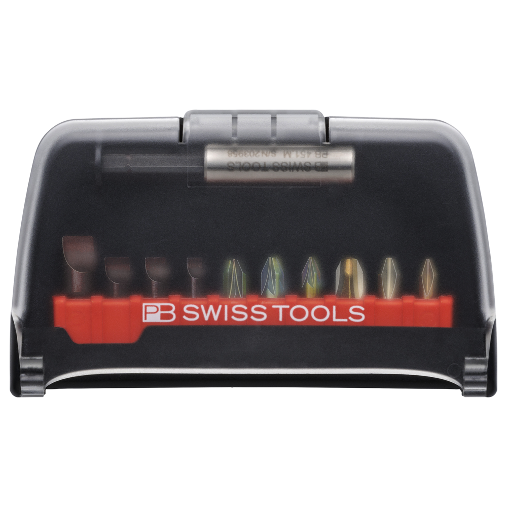 PB Swiss C6.986 PrecisionBit C6.3 Screwdriver Bit Set