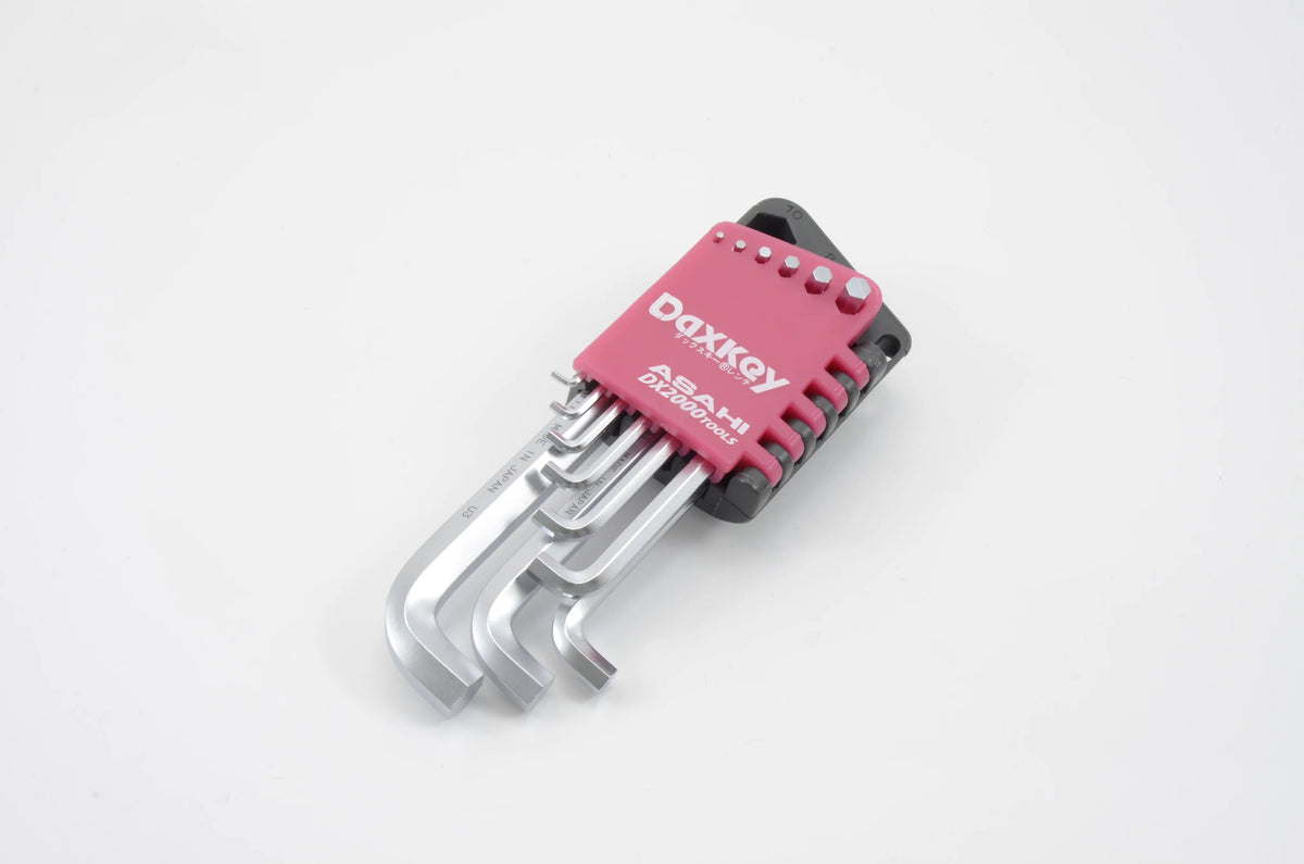 Asahi DZS0910 Short Hexagon Key Wrench Set 9Pcs.