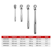 New Utoku Tools Nexper UT-NPR472 1/2 inch Slim head ratchet