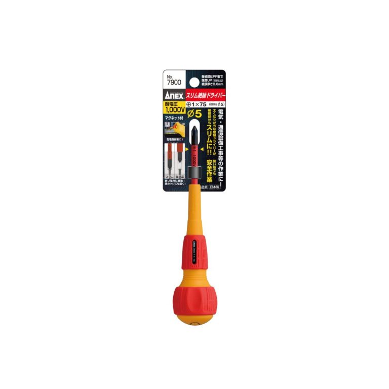 Anex 7900 Slim insulated screwdriver +1×75
