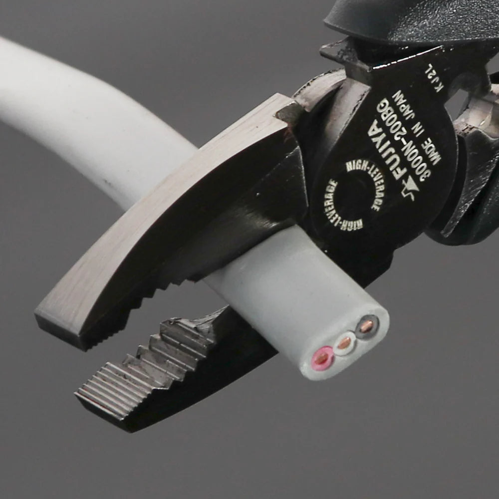 Fujiya 3000N-200BG
High Leverage Side Cutting Pliers