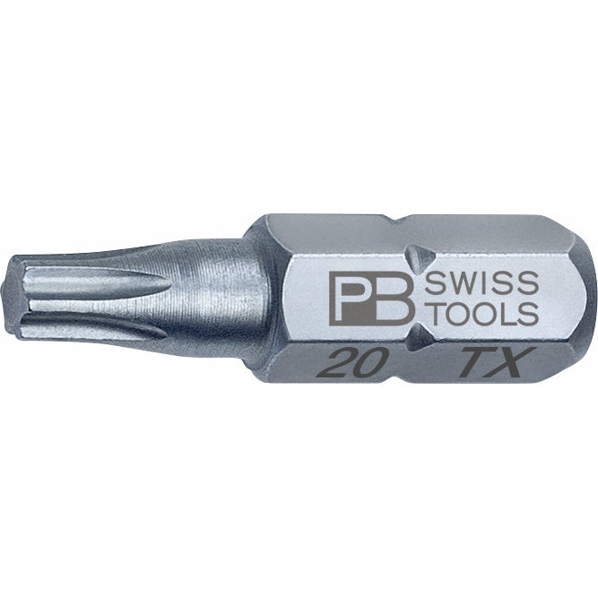 PB Swiss Tools  C6.400/20
PrecisionBit Torx, 25 mm long, size T20
