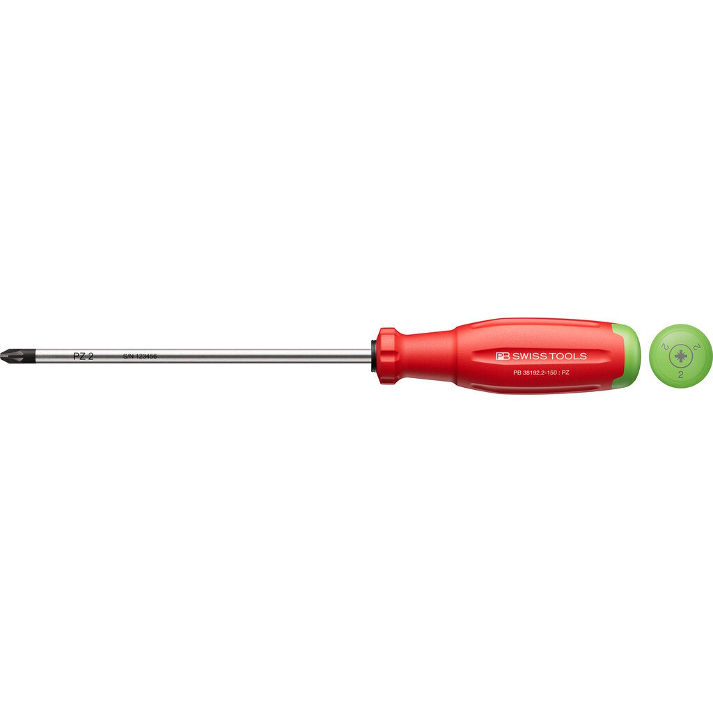 PB Swiss Tools  38192.2-150
SwissGrip Evo screwdriver Pozidriv size PZ2, long