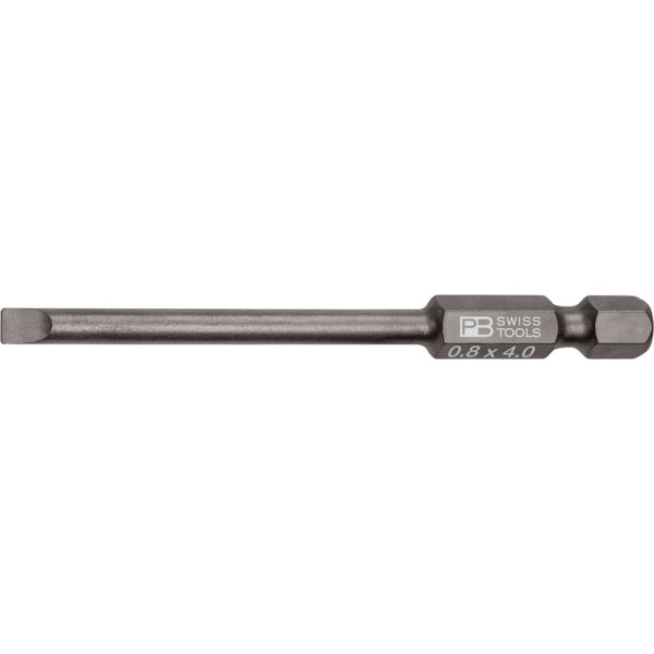 PB Swiss Tools  E6.106/2
PrecisionBit slotted, 75 mm long, size 2 (0,8x4,0 mm)