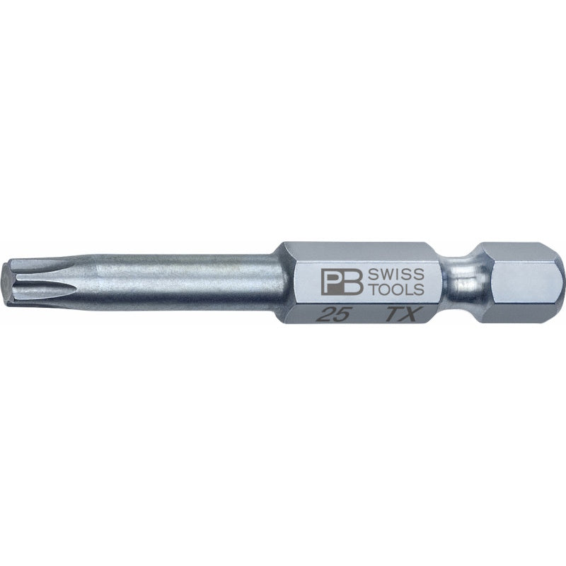 PB Swiss Tools  E6.400/25
PrecisionBit for Torx screws, 50 mm, size T25
