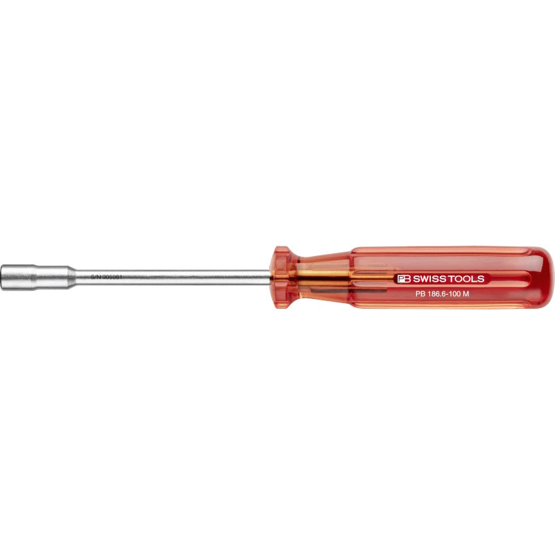 PB Swiss Classic Bit Screwdriver, Magnetic, 100 mm (PB 186.6-100 M)