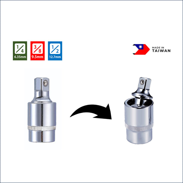 Utoku Tools 1/4 inch Wobble Socket Adapter