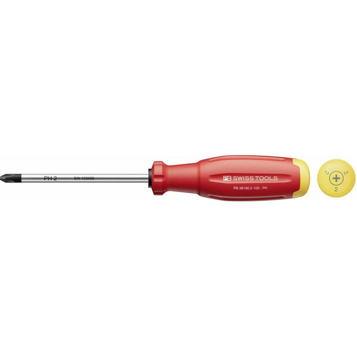 PB Swiss PB 38190.2-100 SwissGrip Evo screwdriver for PH - PH2