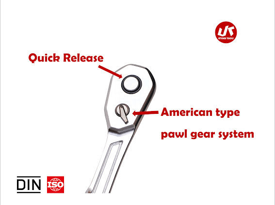 UTOKU TOOLS 1/4in 90t slim ratchet – Supreme handtools