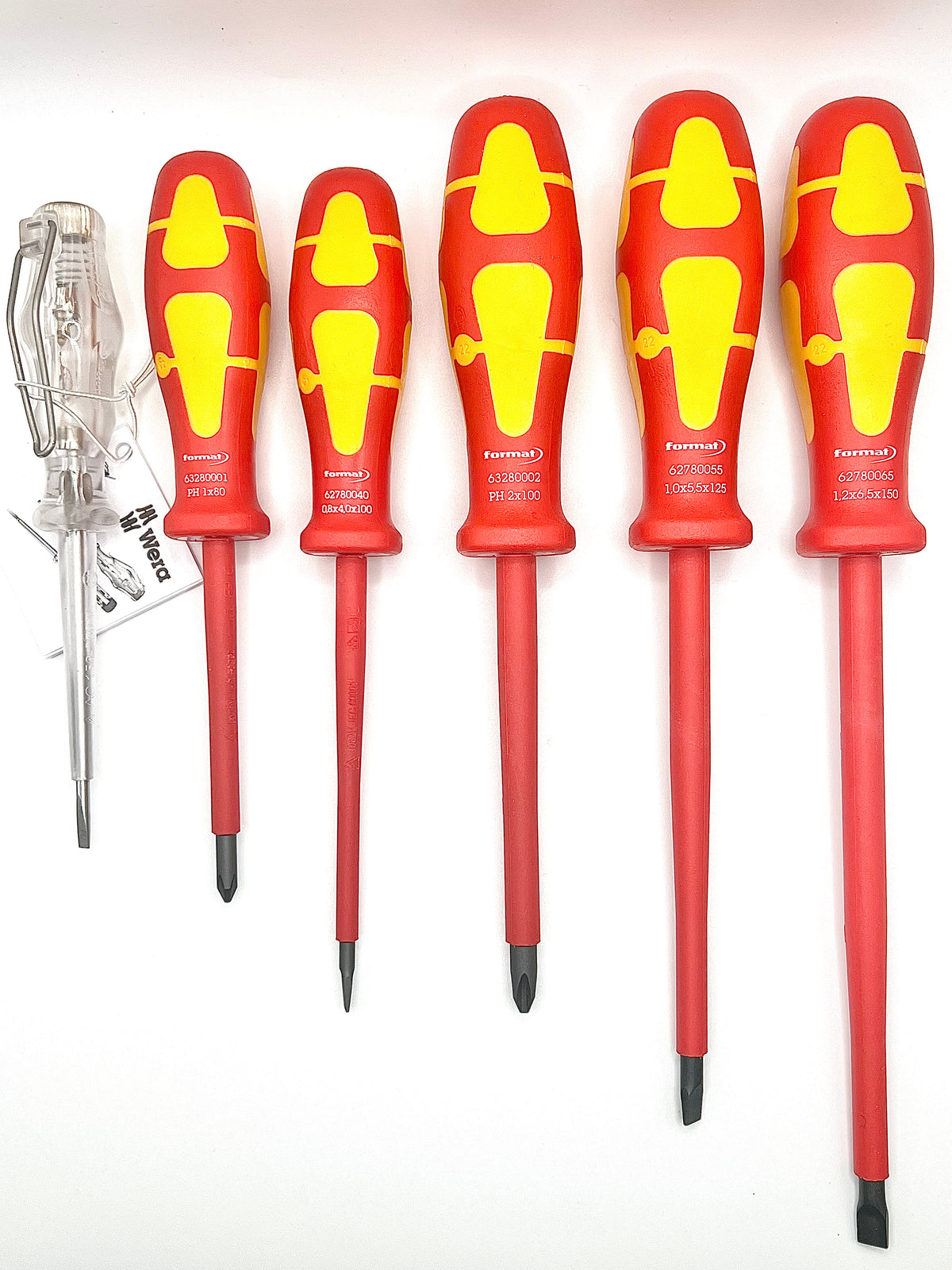 Format/Wera Kraftkant  6pc VDE screwdriver set