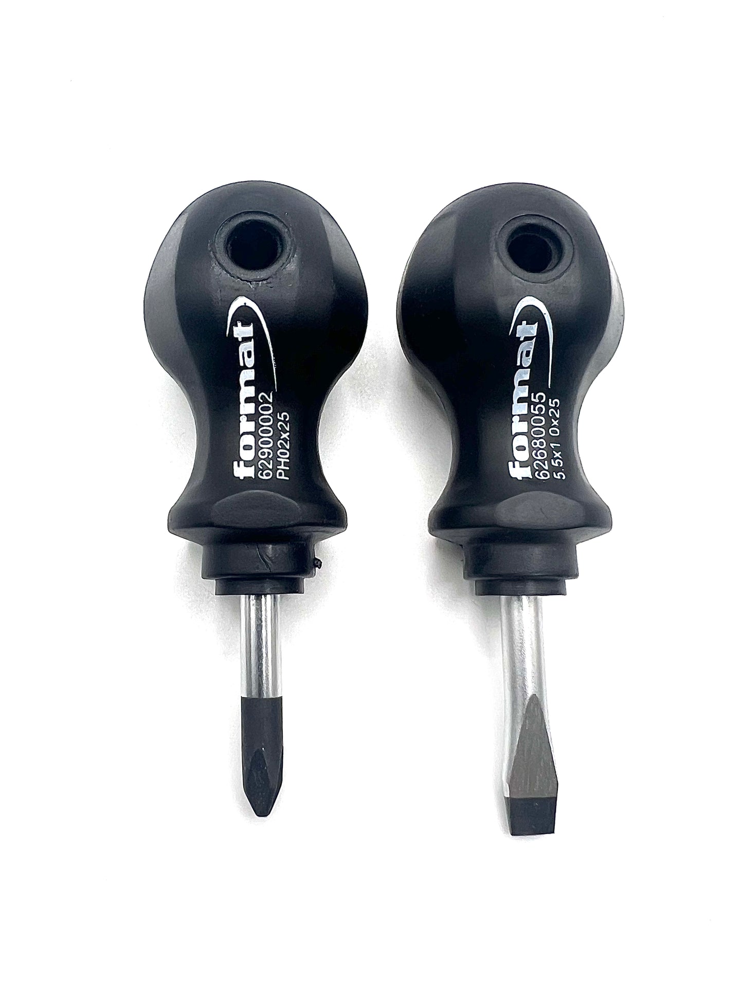 Format quality stubby screwdriver set